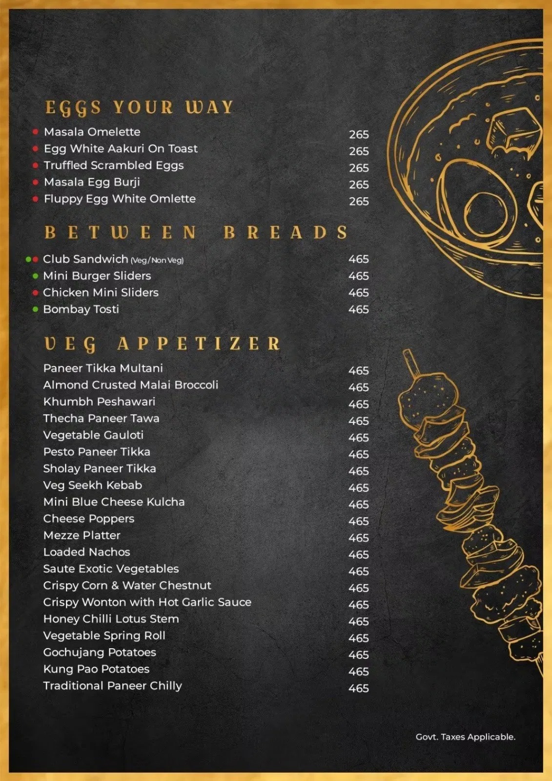 Berlin Brew Eggs, Breads & Vegetarian menu